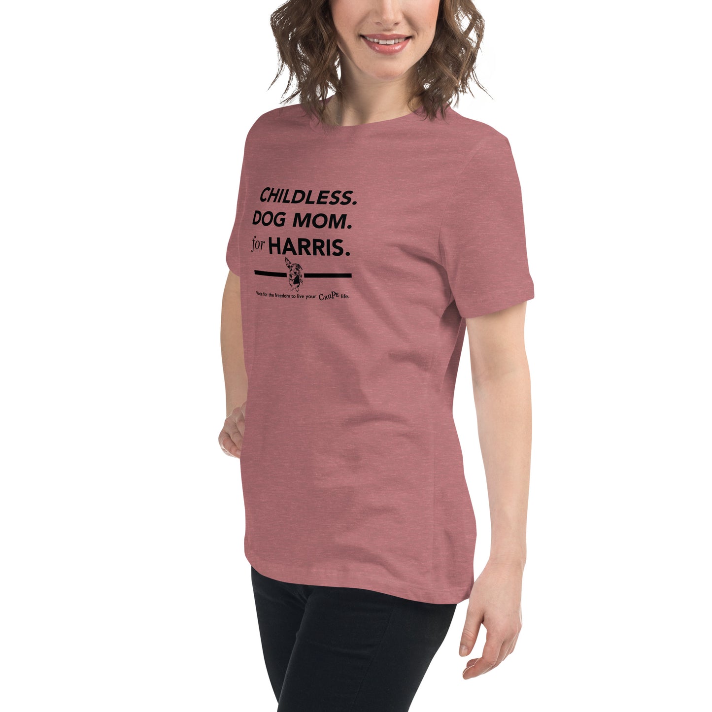 Childless Dog Mom For Harris T-Shirt