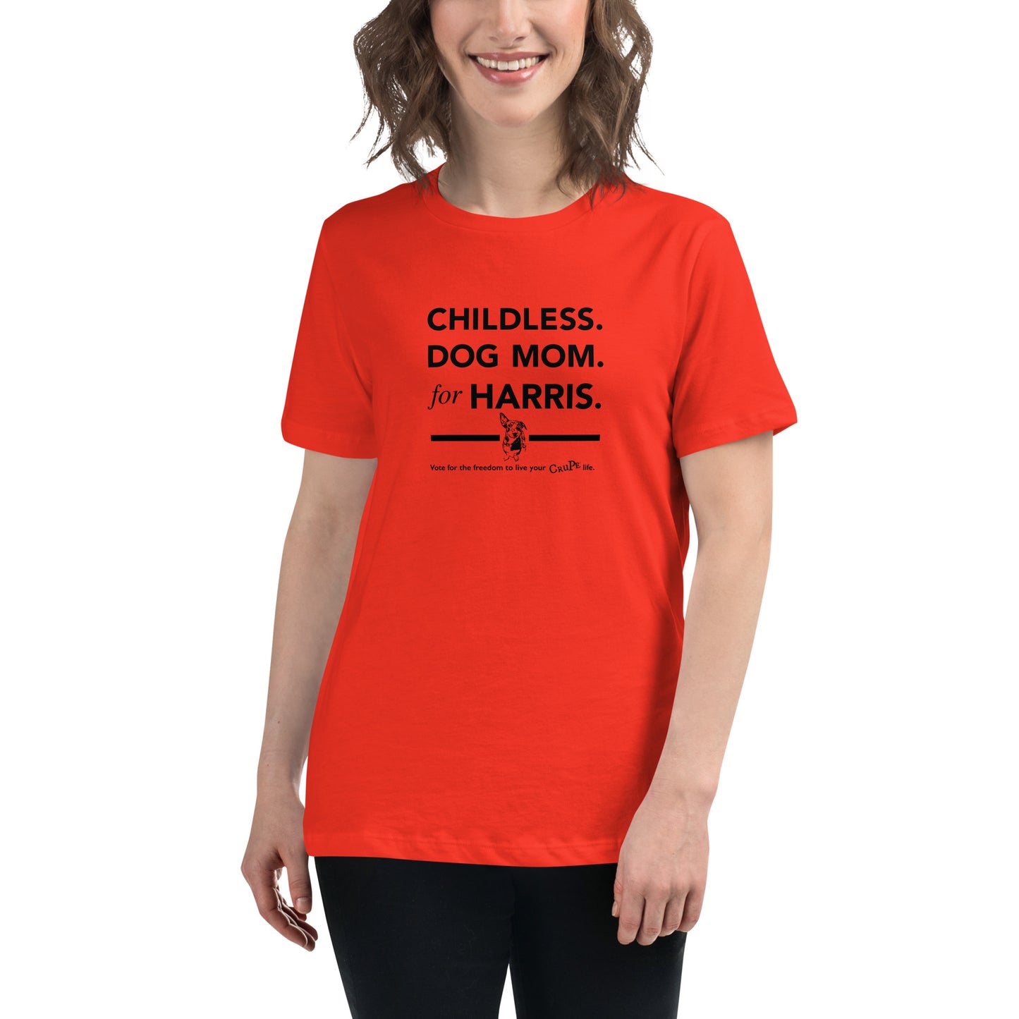 Childless Dog Mom For Harris T-Shirt