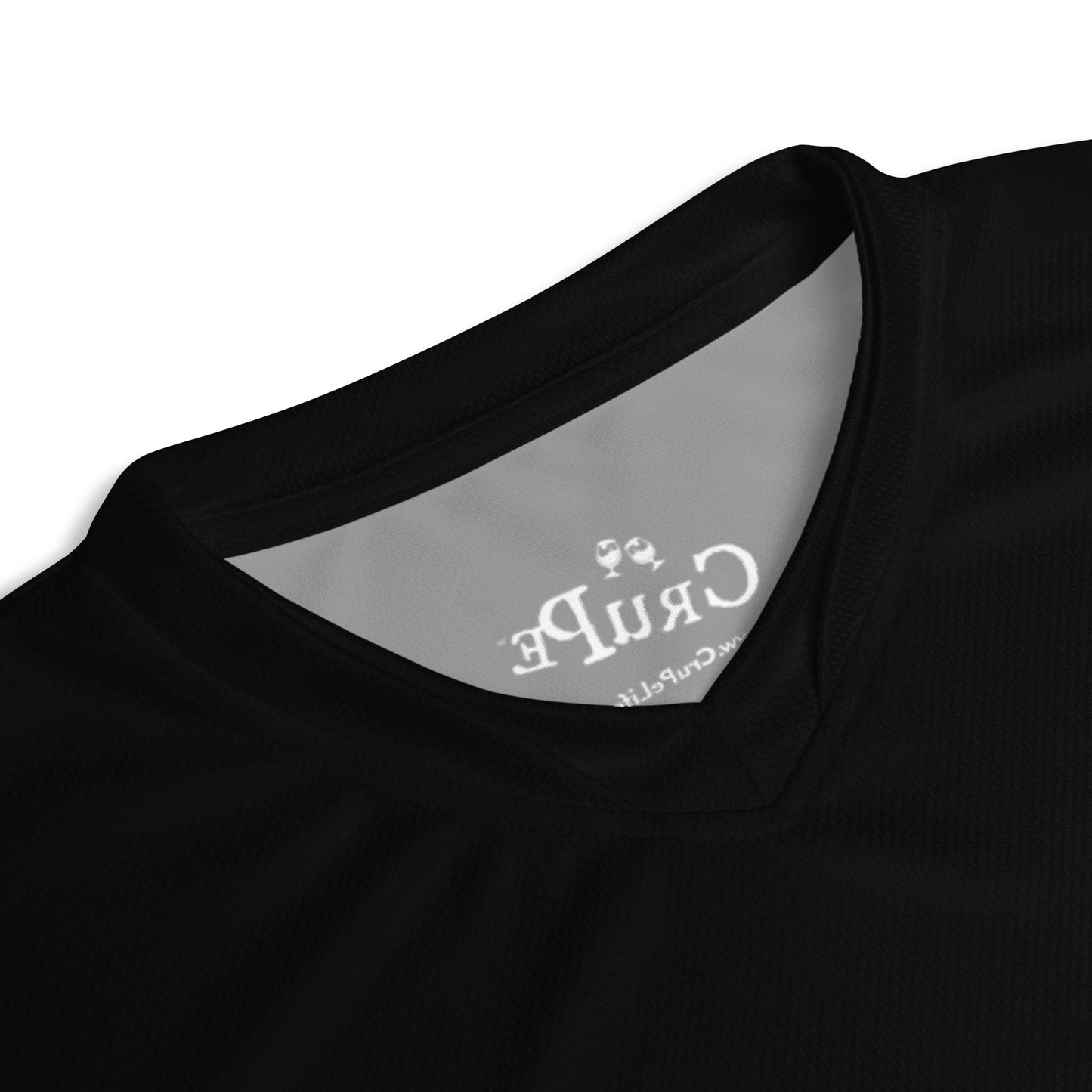 CruPe™ Signature Recycled Unisex V-Neck Sports Jersey