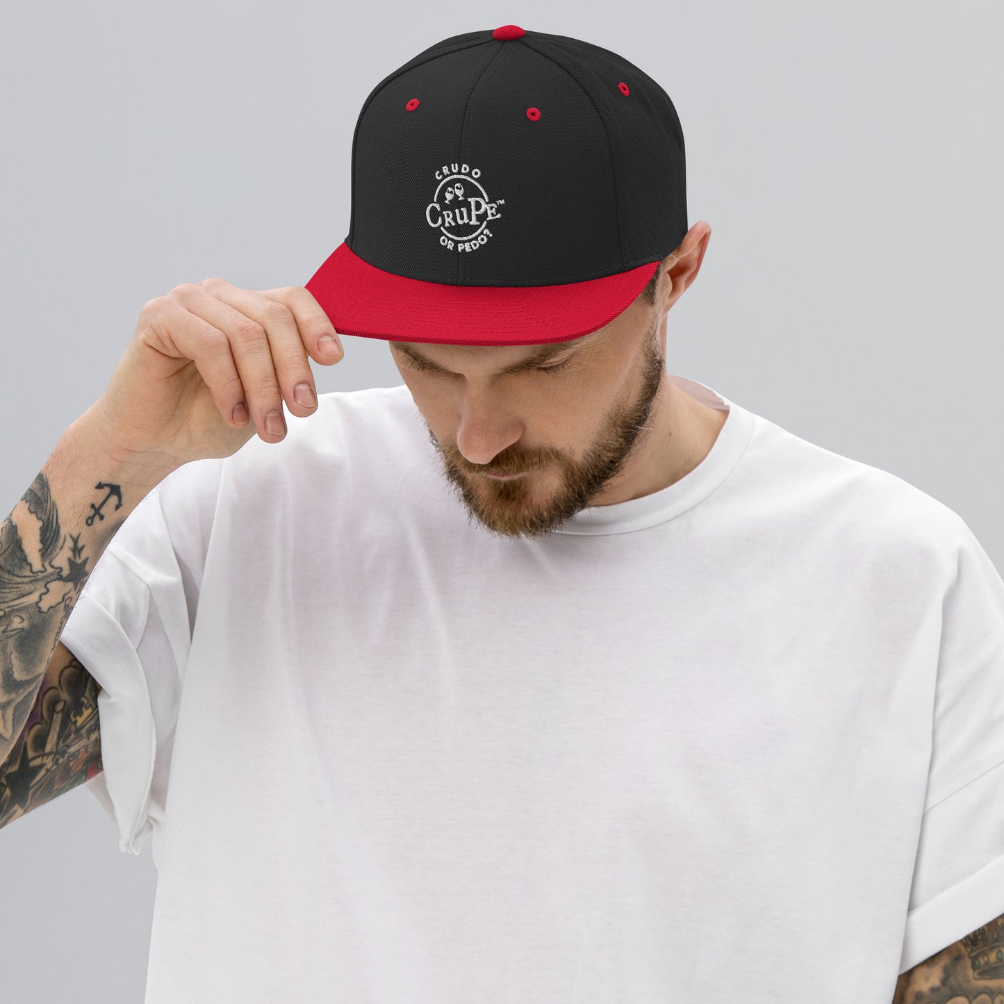 CruPe™ Signature Beer Men's Snapback Hat