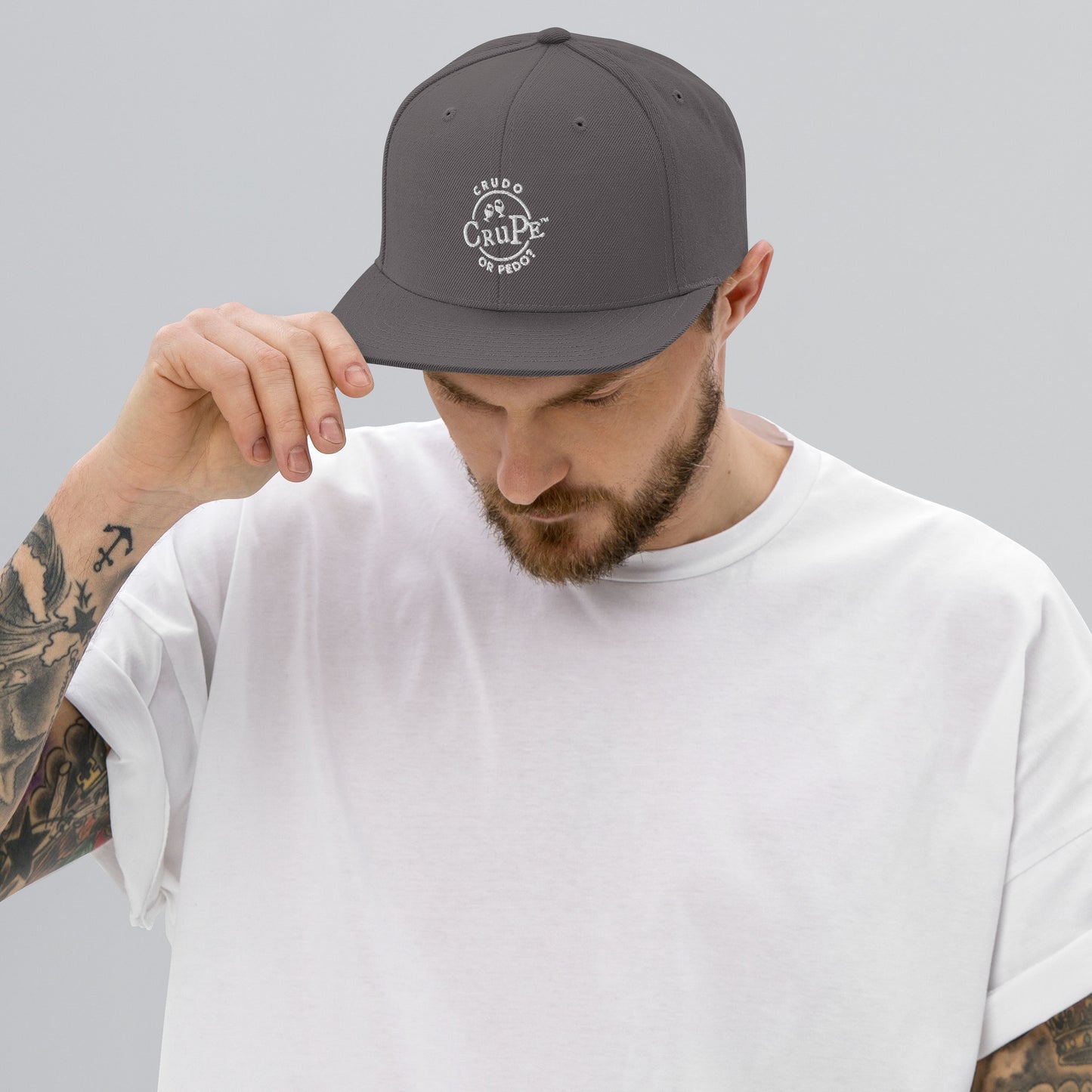 CruPe™ Signature Beer Men's Snapback Hat