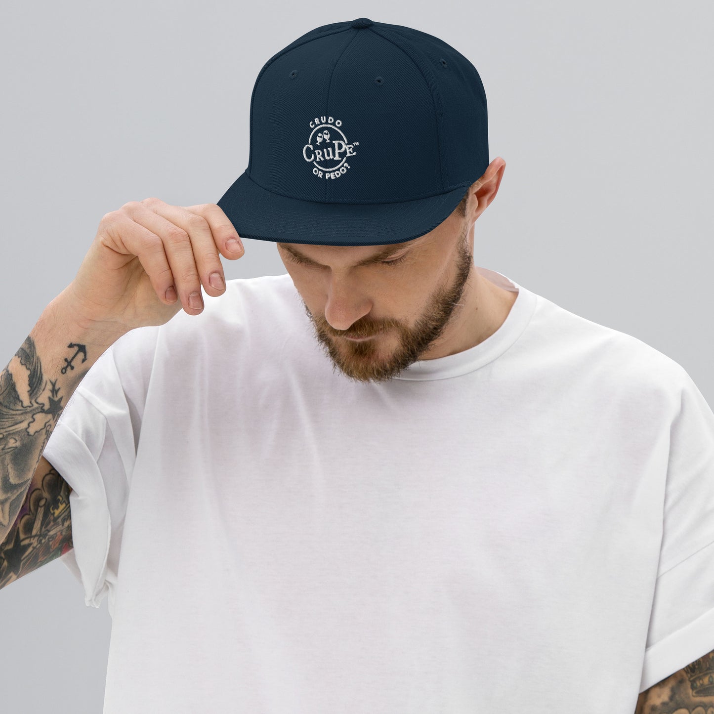 CruPe™ Signature Beer Men's Snapback Hat