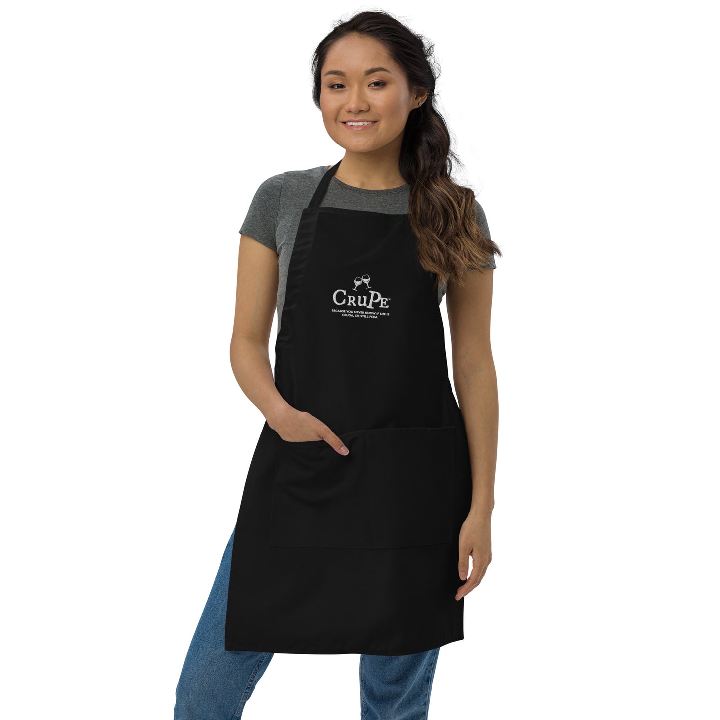 CruPe™ Signature Embroidered Apron