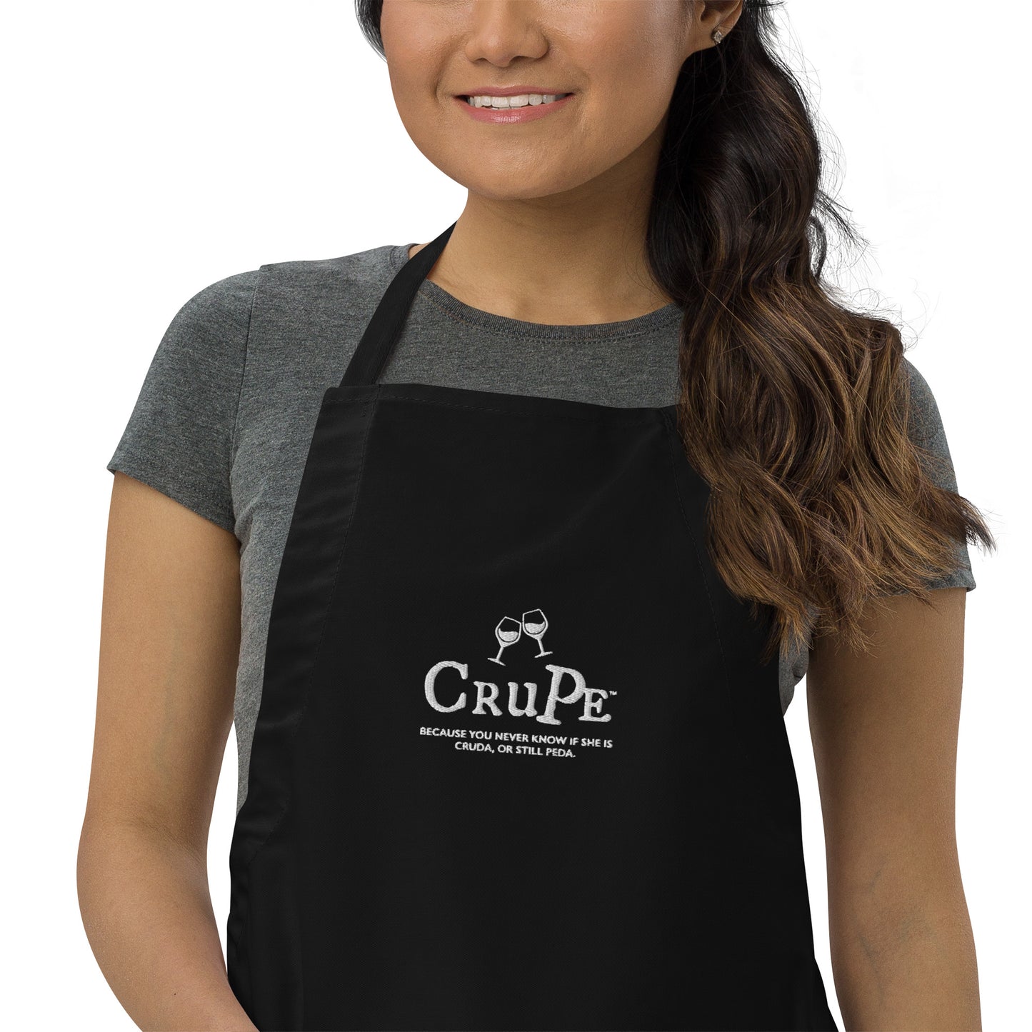 CruPe™ Signature Embroidered Apron