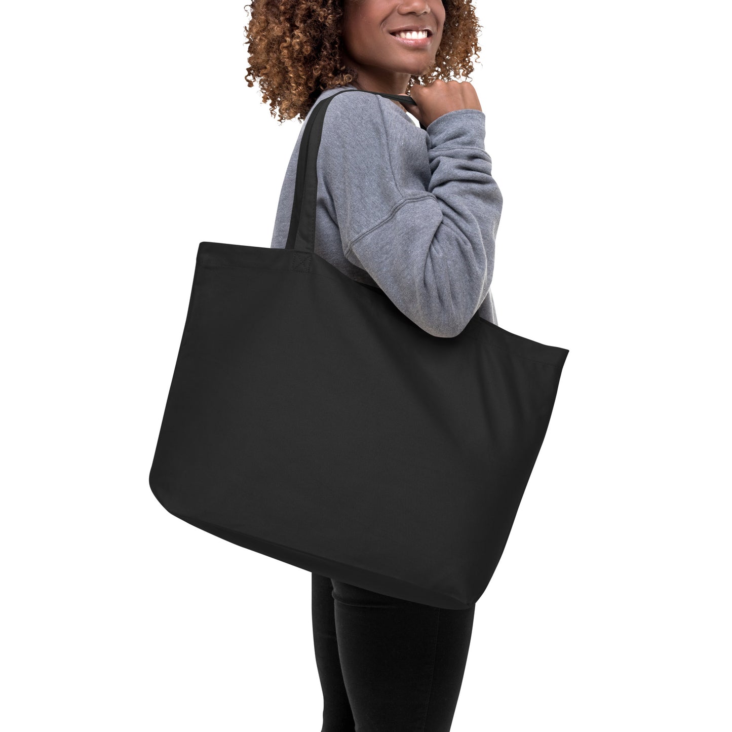 CruPe™ Signature Wine Large organic tote bag