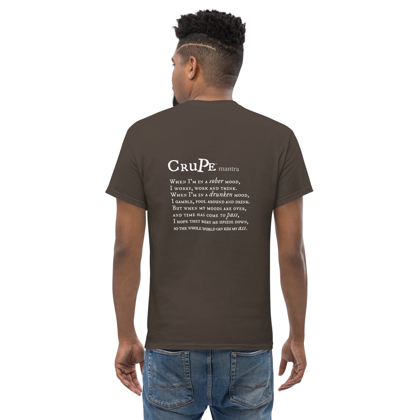 CruPe™ Drunken Mood Men's classic tee