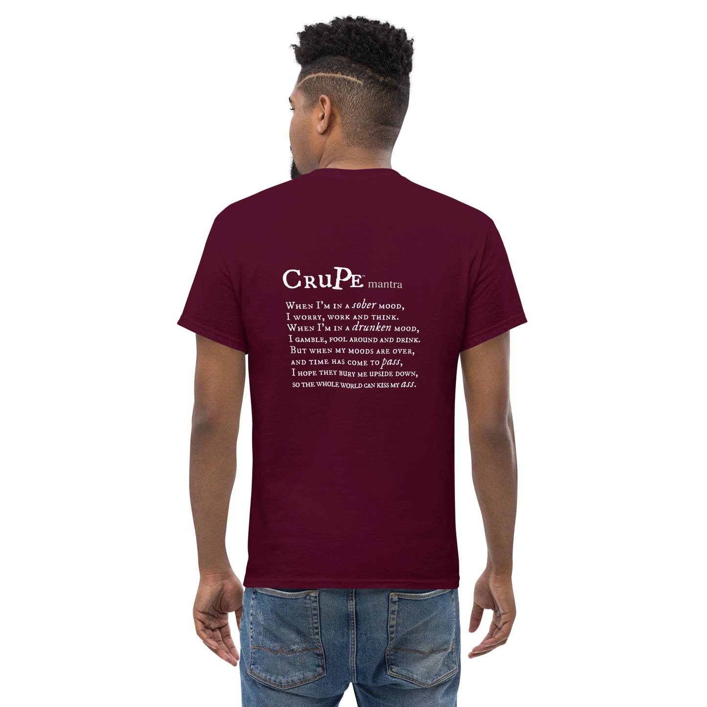 CruPe™ Drunken Mood Men's classic tee