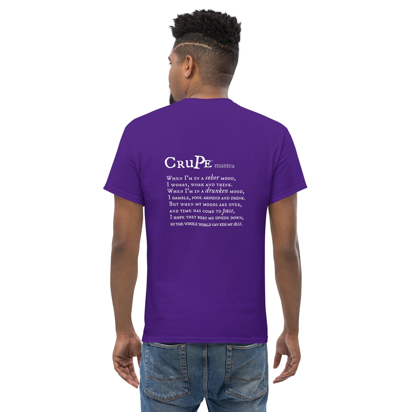 CruPe™ Drunken Mood Men's classic tee