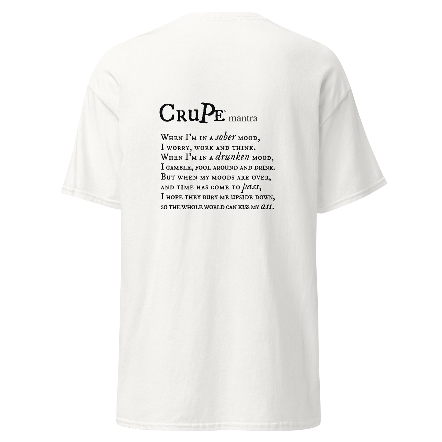 CruPe™ Drunken Mood Men's classic tee