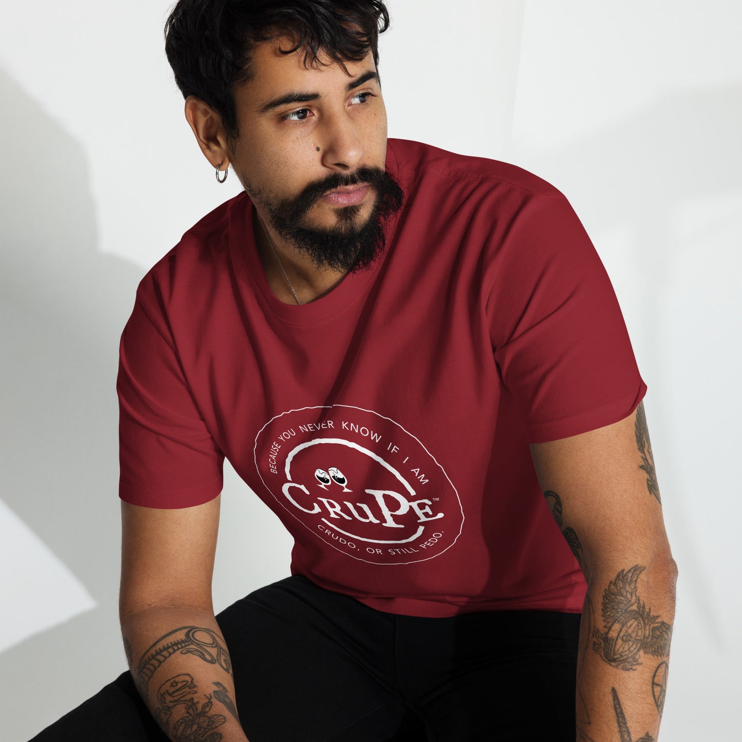 CruPe™ Signature Beer Men’s premium heavyweight tee