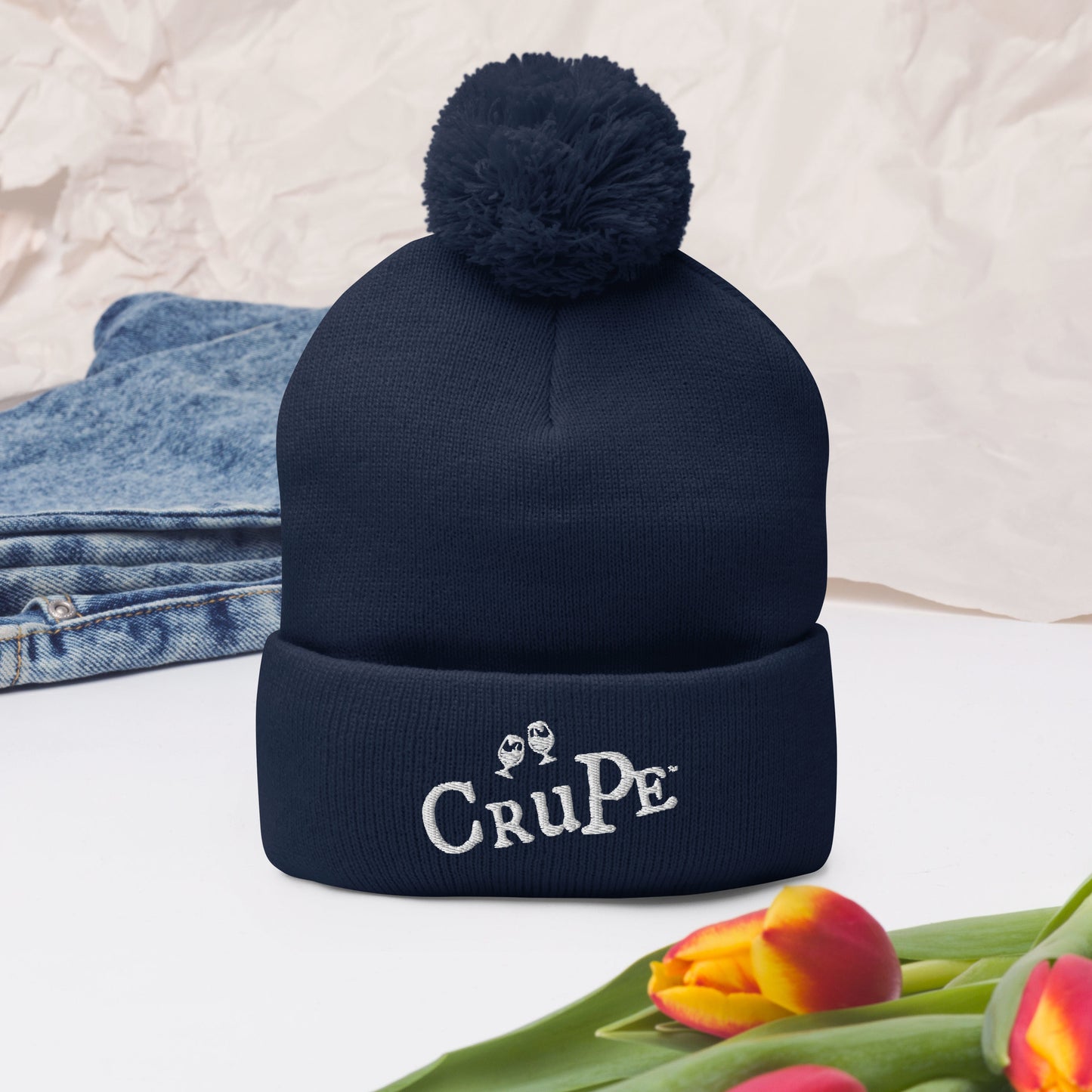 CruPe™ Signature Beer Pom-Pom Beanie