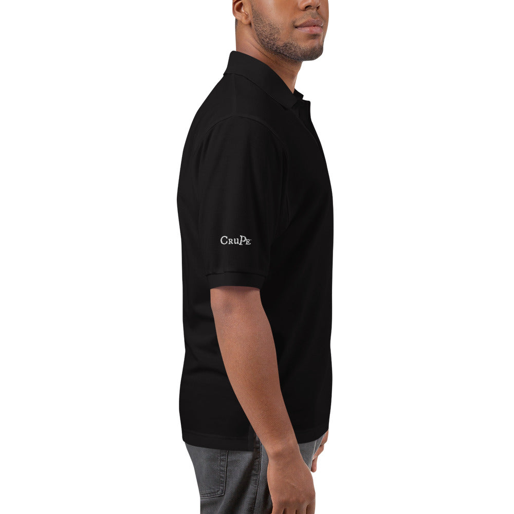 CruPe™ Signature Logo Men's Premium Polo