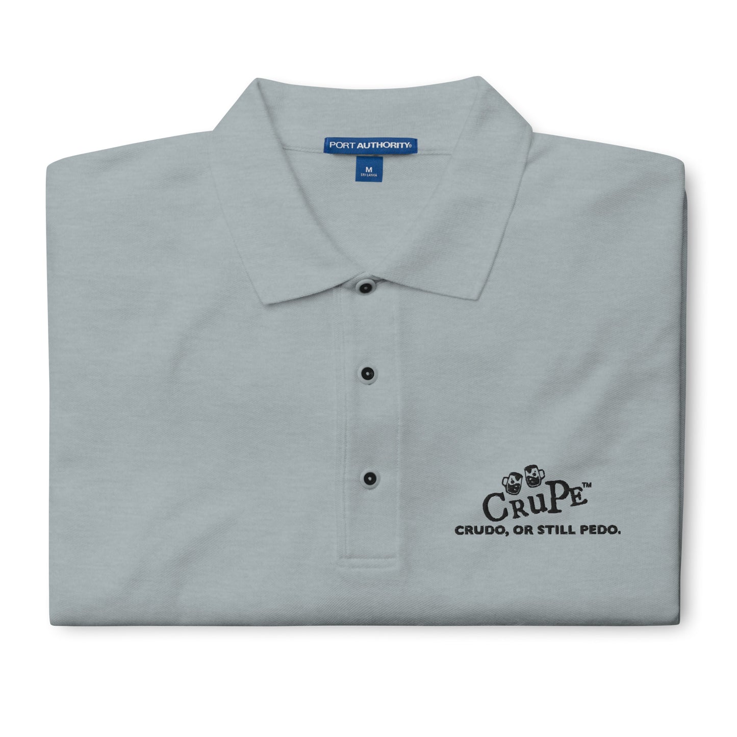 CruPe™ Signature Logo Men's Beer Icon Premium Polo