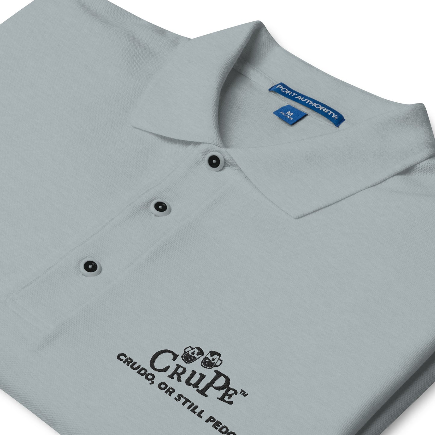 CruPe™ Signature Logo Men's Beer Icon Premium Polo