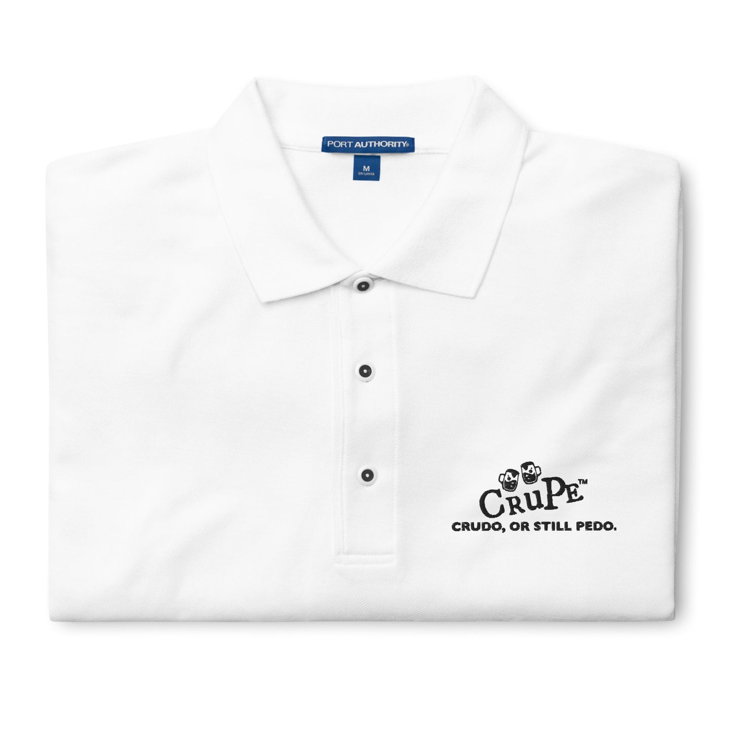 CruPe™ Signature Logo Men's Beer Icon Premium Polo