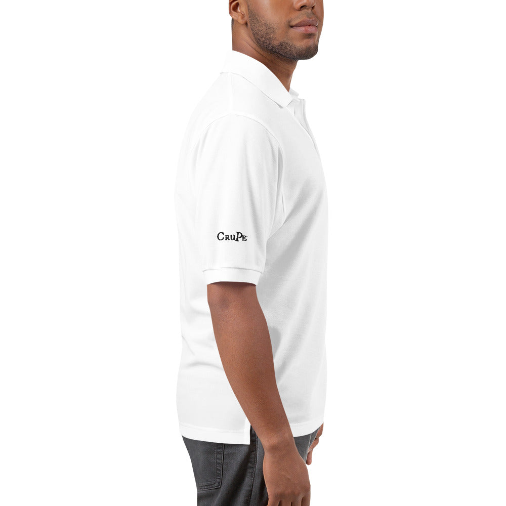 CruPe™ Signature Logo Men's Premium Polo