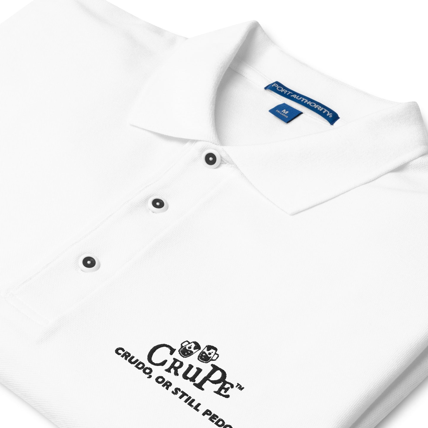 CruPe™ Signature Logo Men's Beer Icon Premium Polo