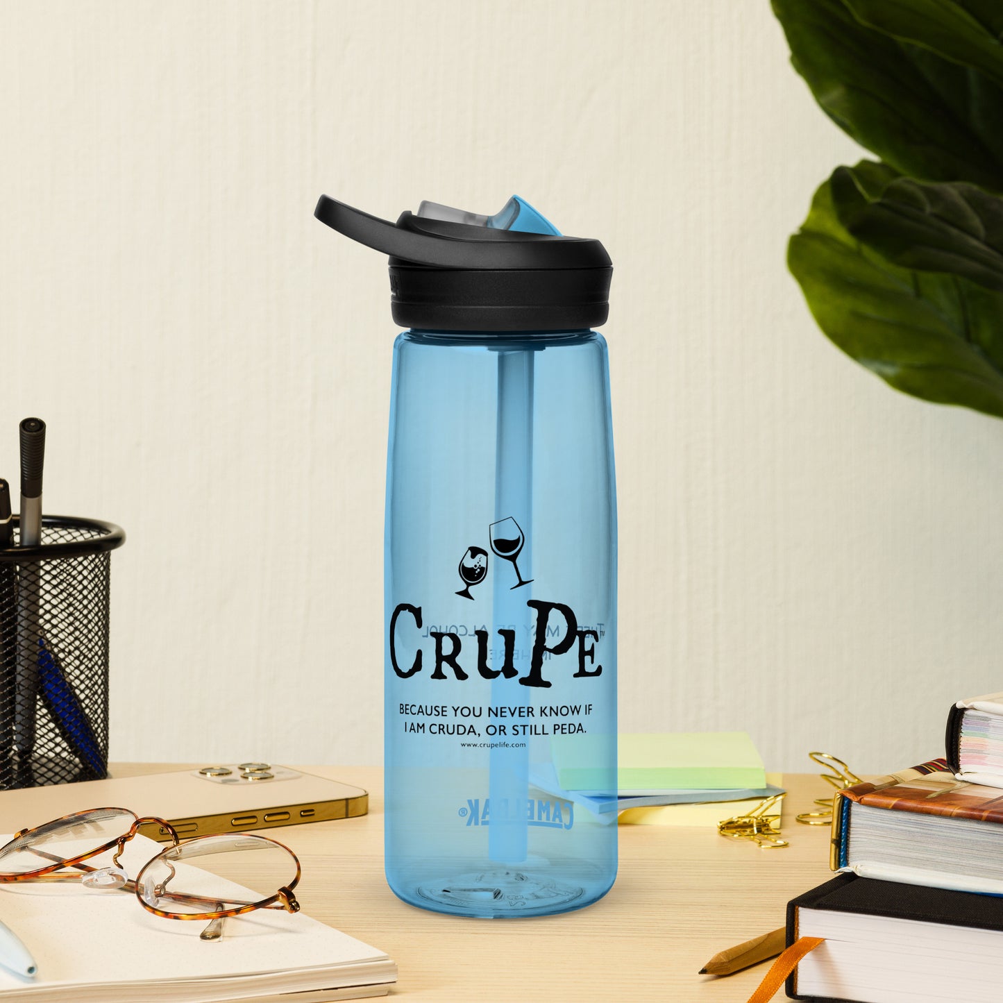 CruPe™ Signature Wine Sports water bottle