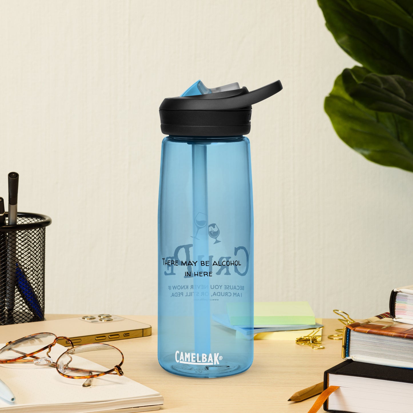 CruPe™ Signature Wine Sports water bottle