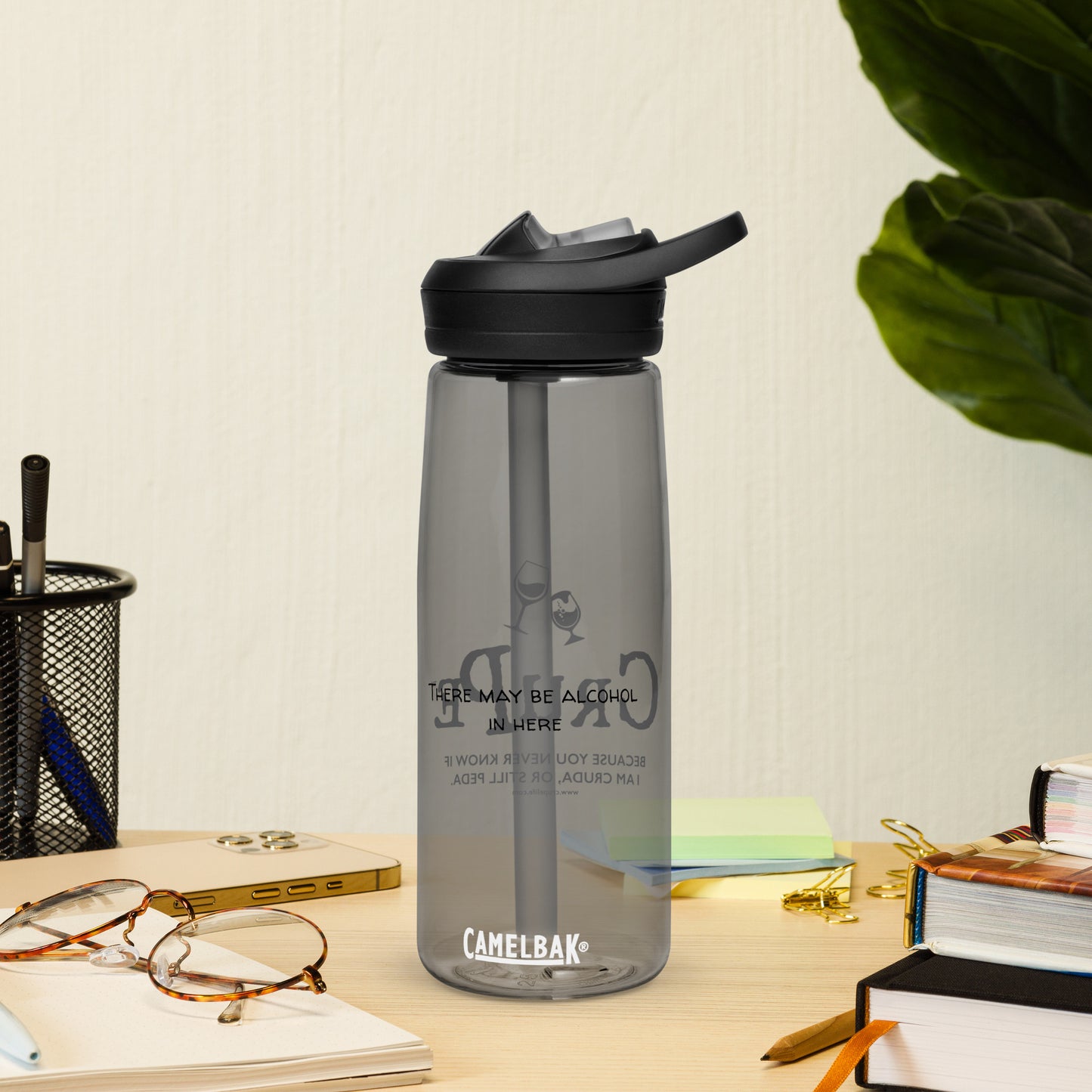 CruPe™ Signature Wine Sports water bottle