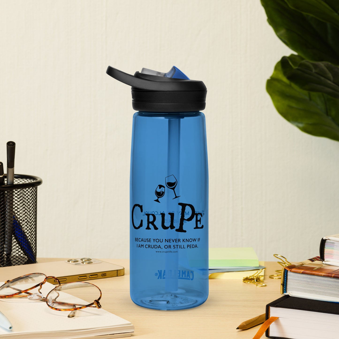 CruPe™ Signature Wine Sports water bottle