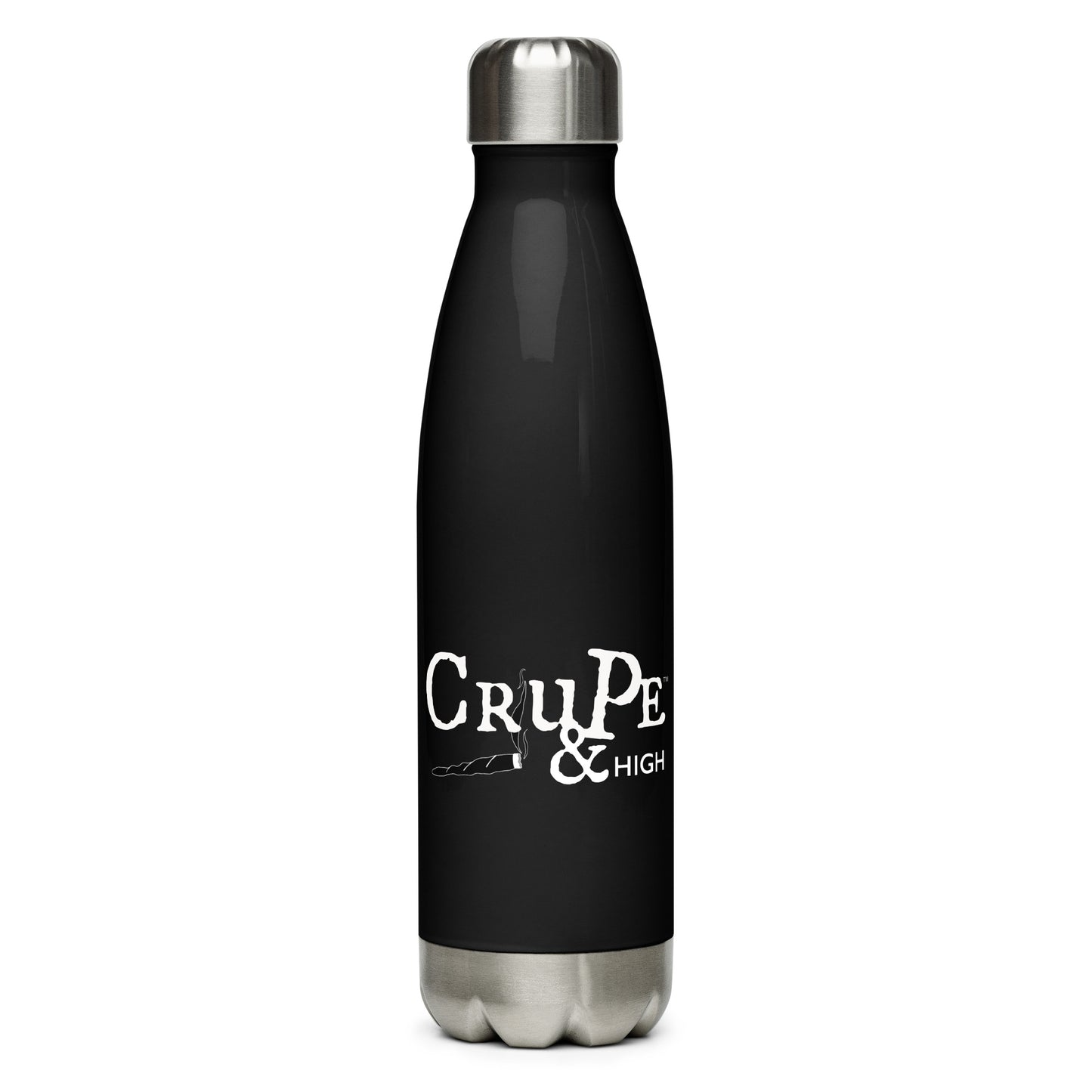 CruPe™ & High Signature Stainless steel water bottle