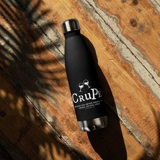 CruPe™ Signature Wine Stainless steel water bottle