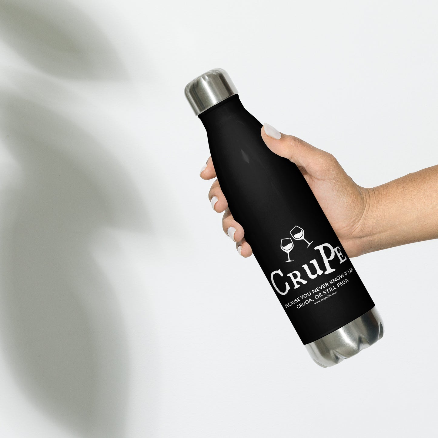 CruPe™ Signature Wine Stainless steel water bottle