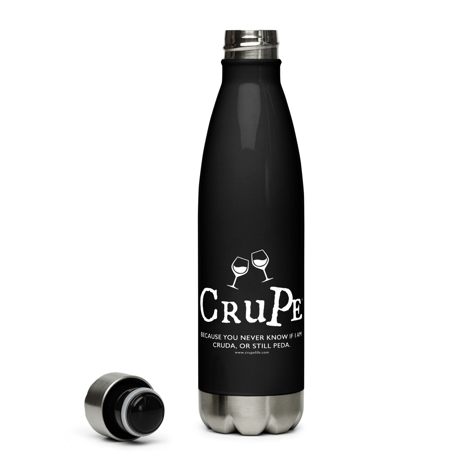 CruPe™ Signature Wine Stainless steel water bottle