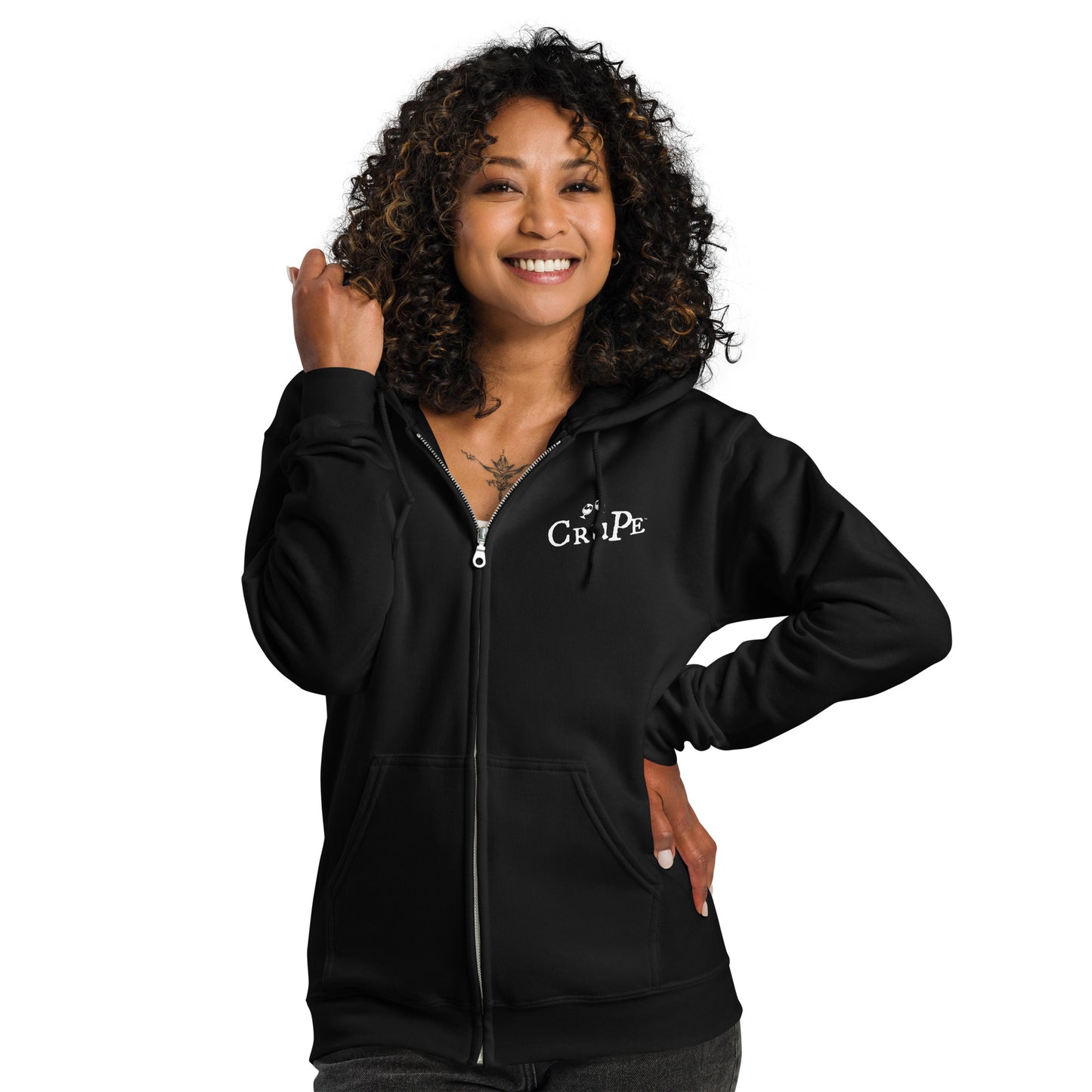 CruPe™ Signature Unisex heavy blend zip hoodie