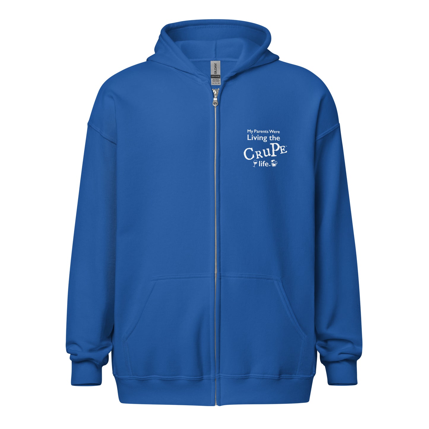 CruPe™ What Happens in Las Vegas - Unisex heavy blend zip hoodie