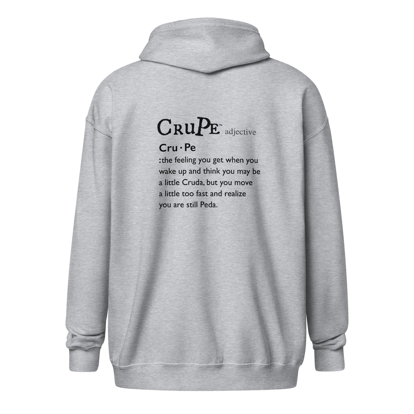 CruPe™ Signature Unisex heavy blend zip hoodie