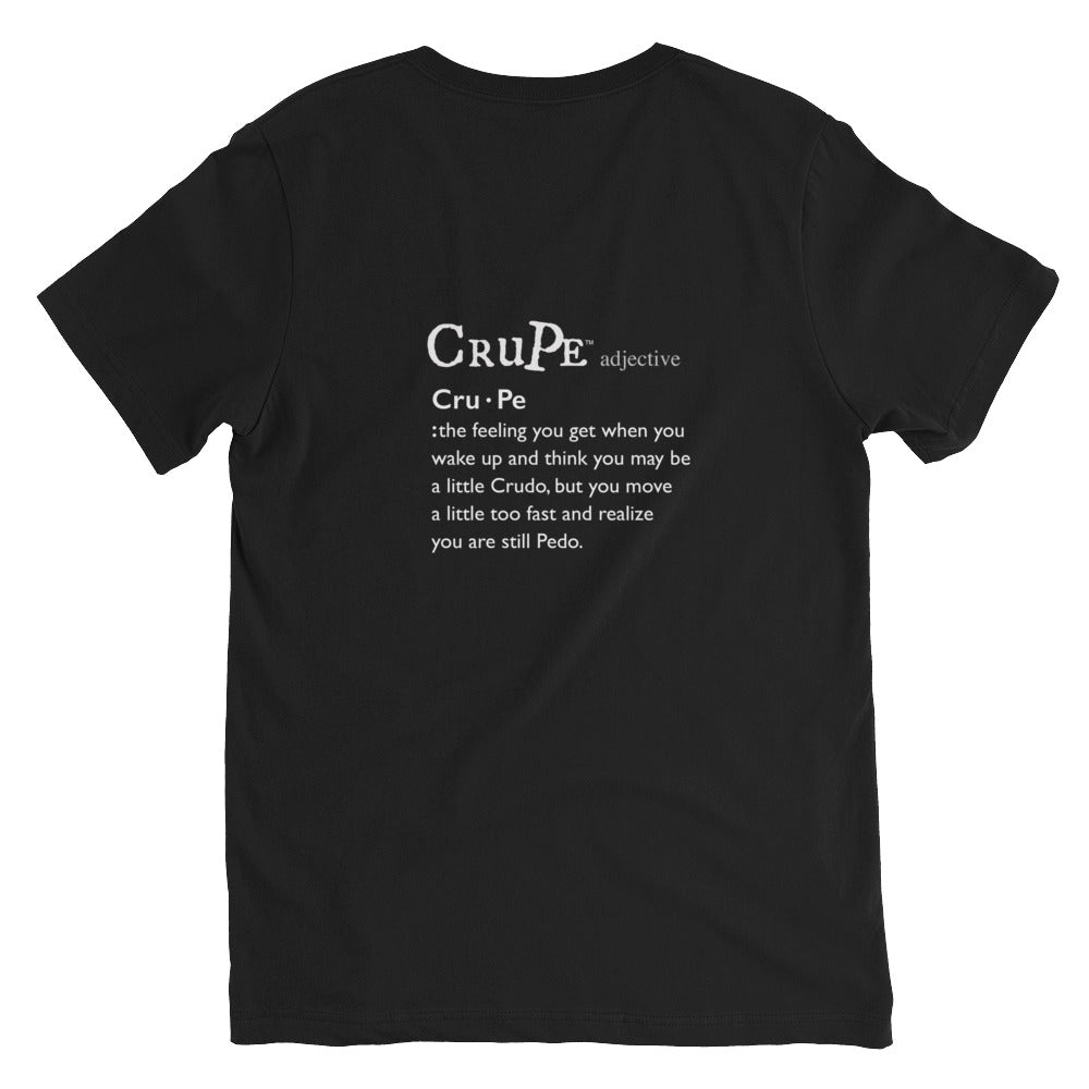 CruPe™ & High Signature Men's Short Sleeve V-Neck T-Shirt