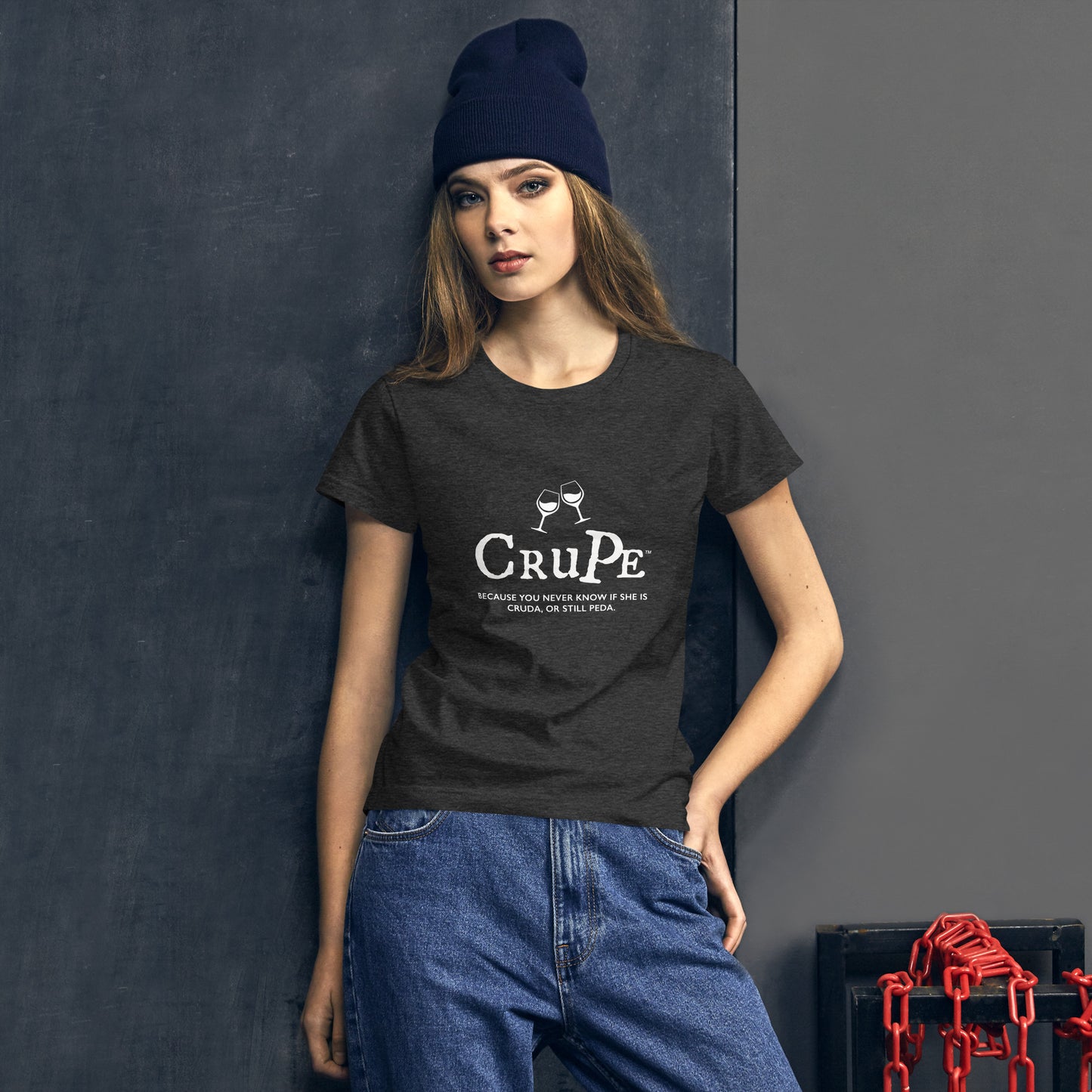 CruPe™ Signature Wine Women's short sleeve t-shirt