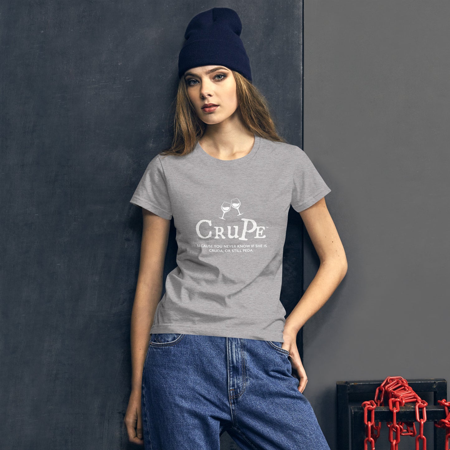 CruPe™ Signature Wine Women's short sleeve t-shirt