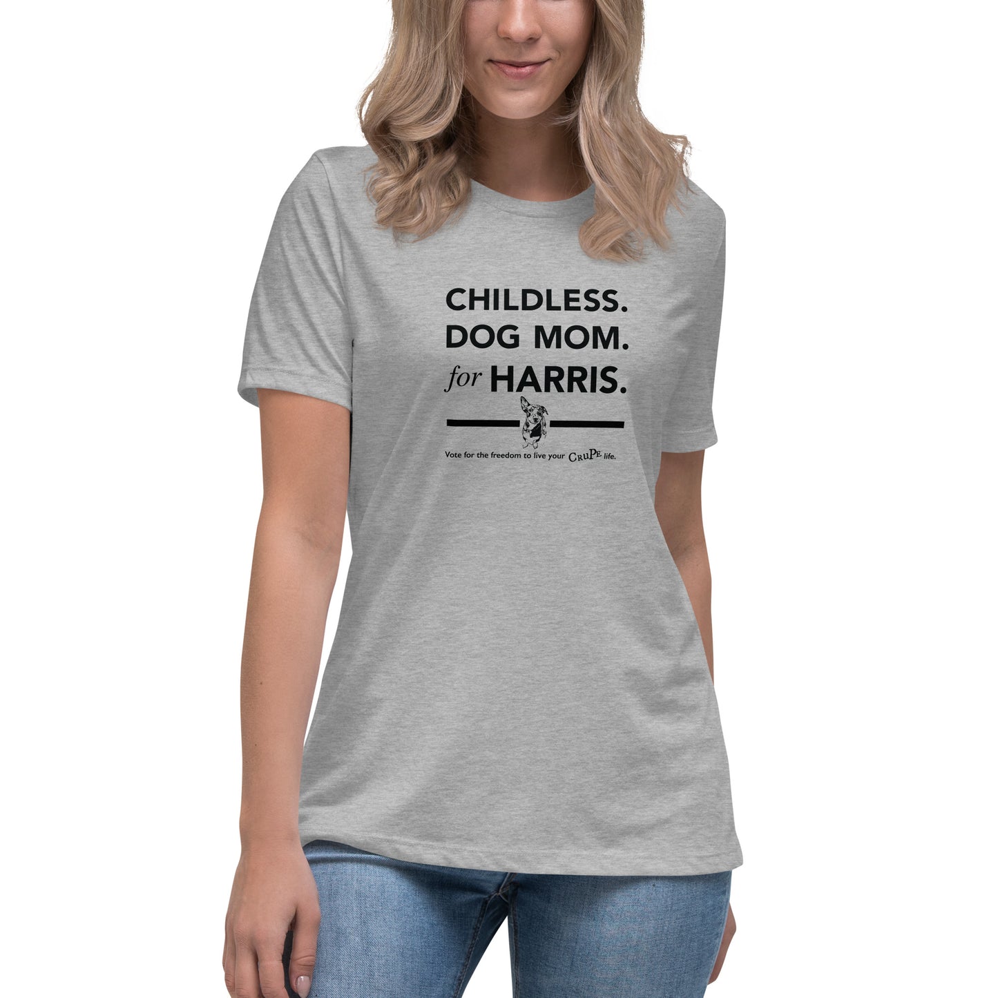 Childless Dog Mom For Harris T-Shirt