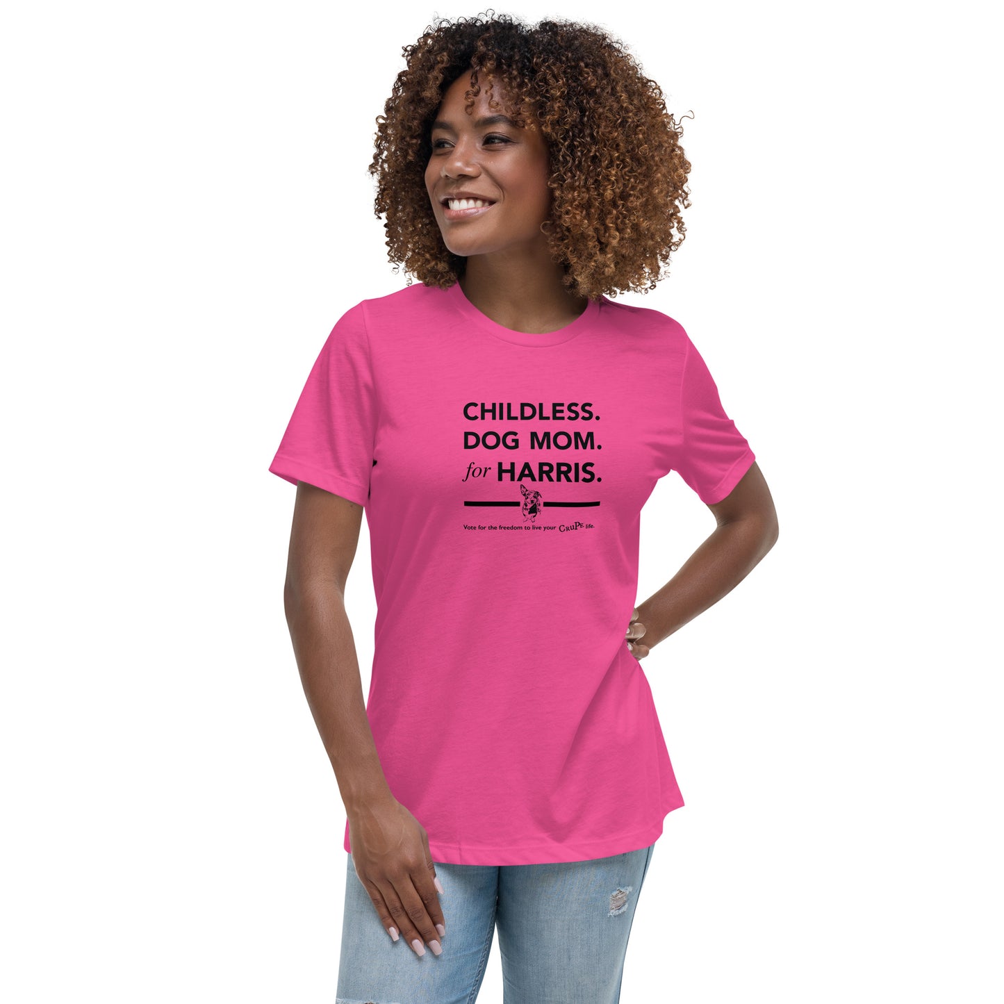 Childless Dog Mom For Harris T-Shirt