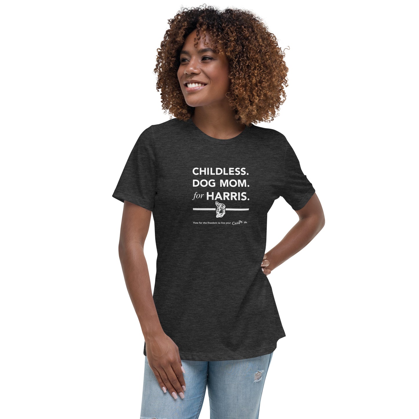 Childless Dog Mom For Harris T-Shirt