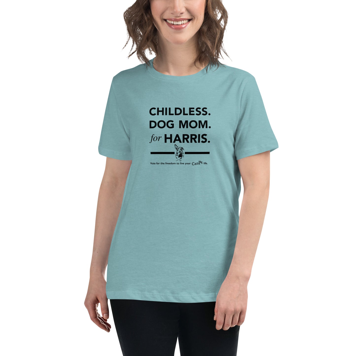 Childless Dog Mom For Harris T-Shirt