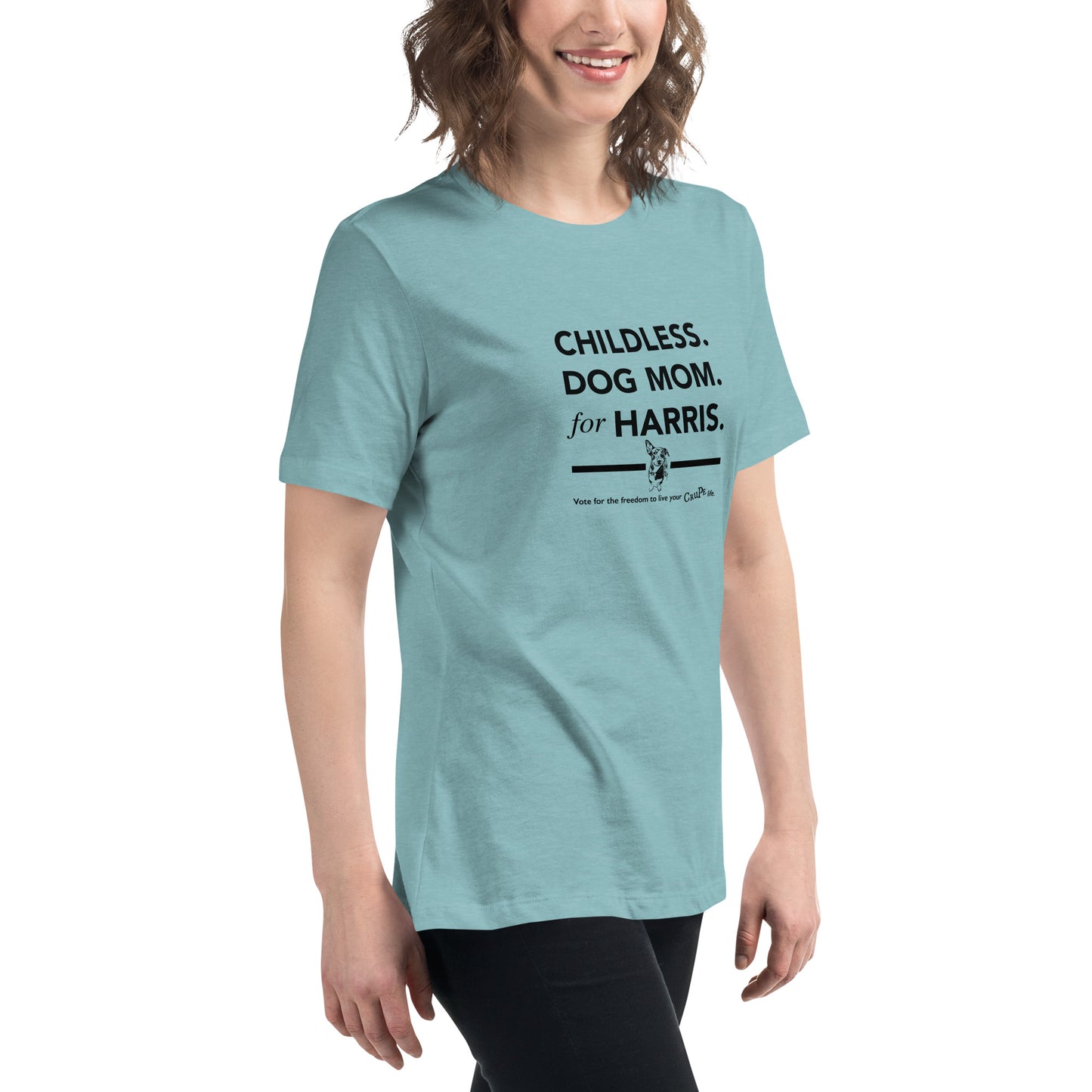 Childless Dog Mom For Harris T-Shirt