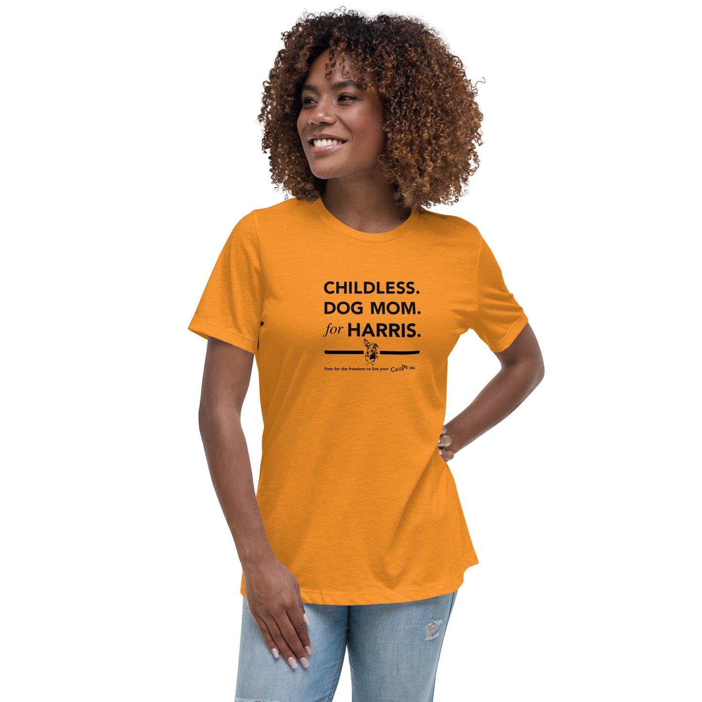 Childless Dog Mom For Harris T-Shirt