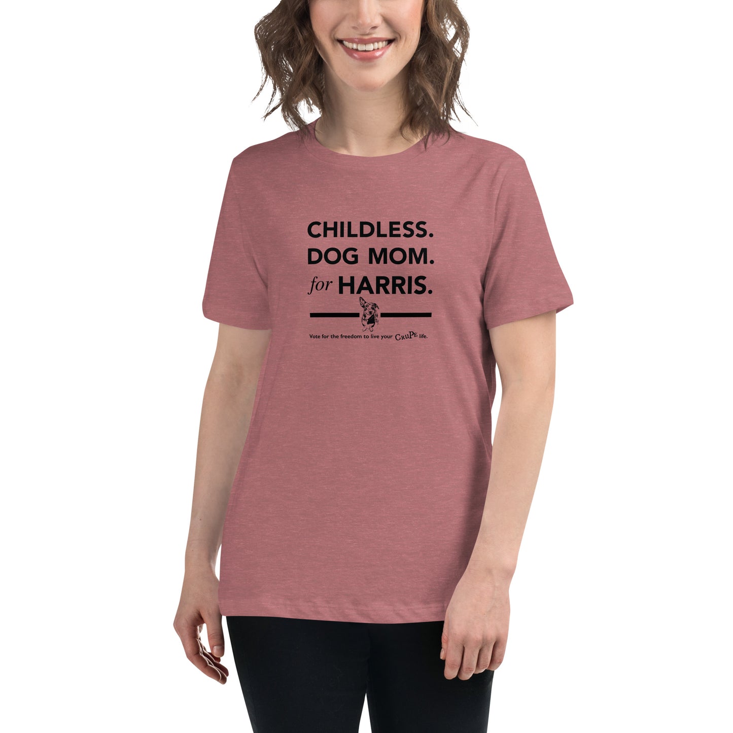 Childless Dog Mom For Harris T-Shirt