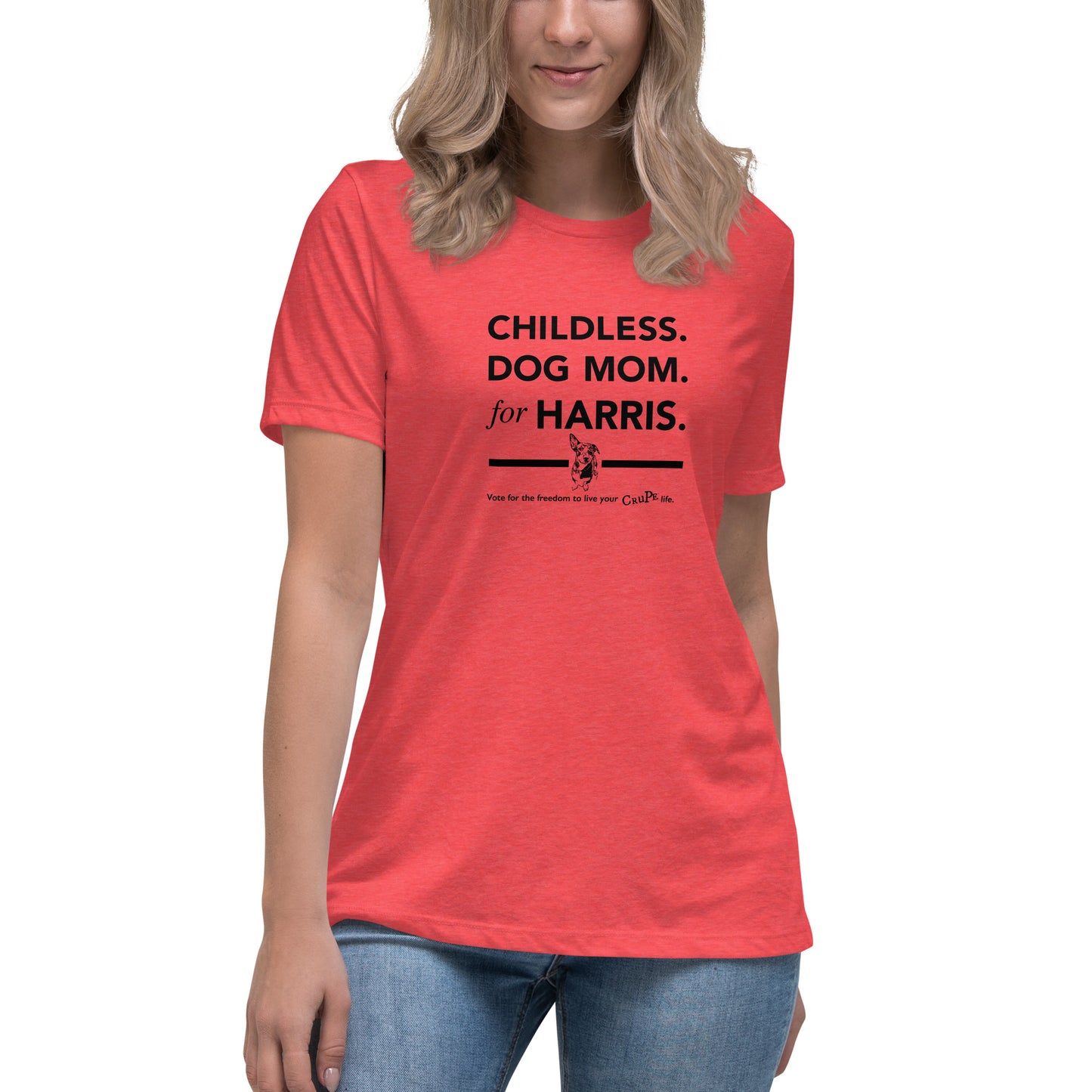 Childless Dog Mom For Harris T-Shirt