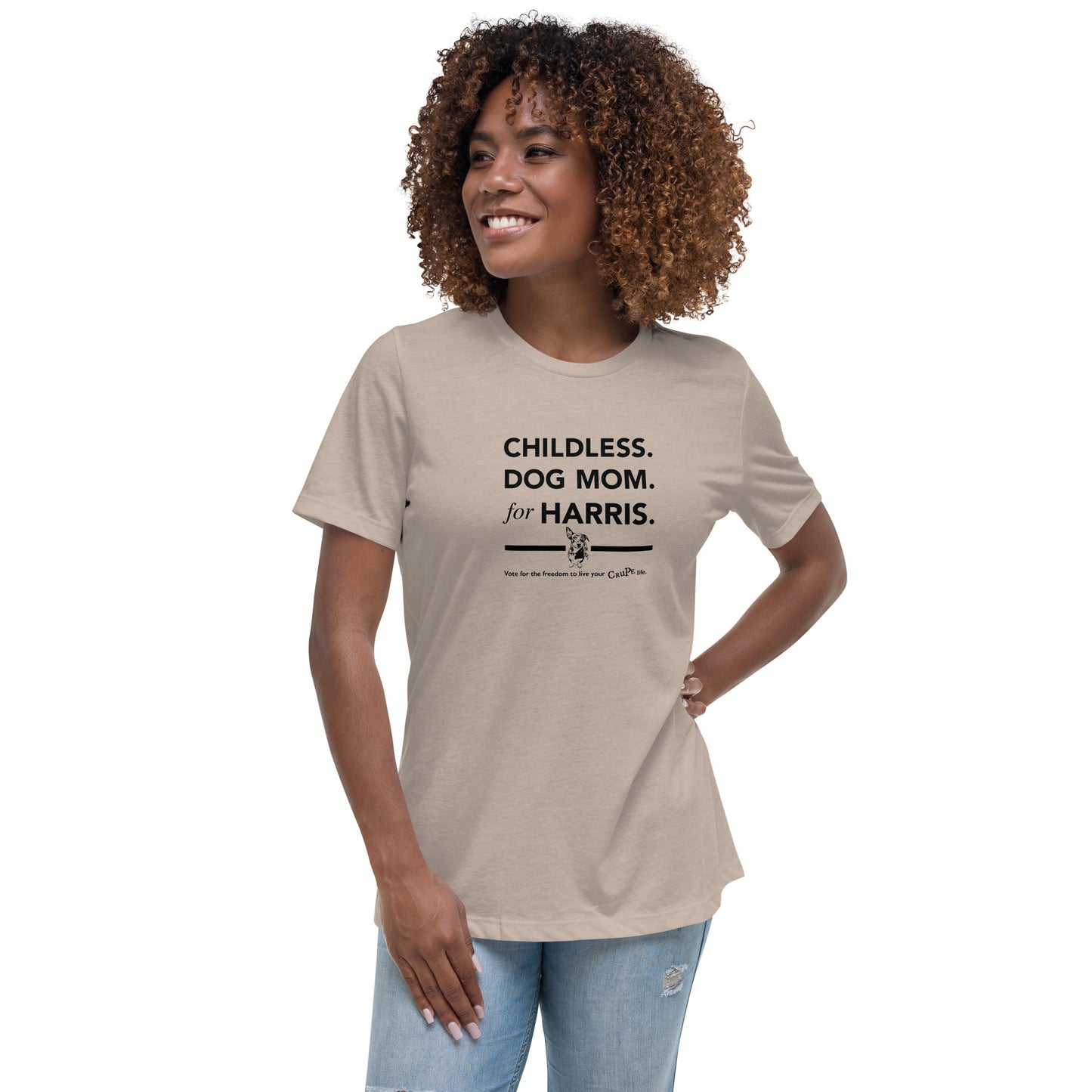 Childless Dog Mom For Harris T-Shirt