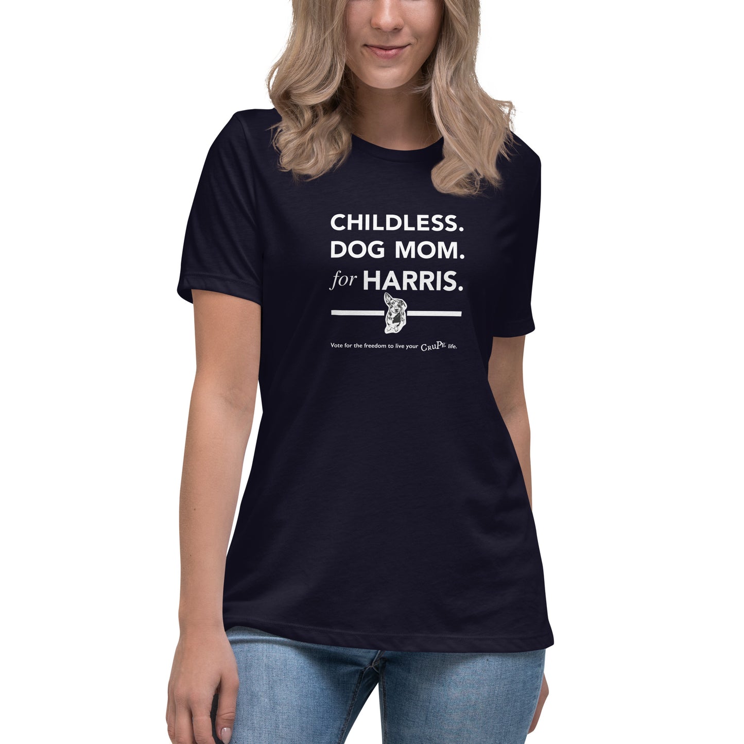 Childless Dog Mom For Harris T-Shirt