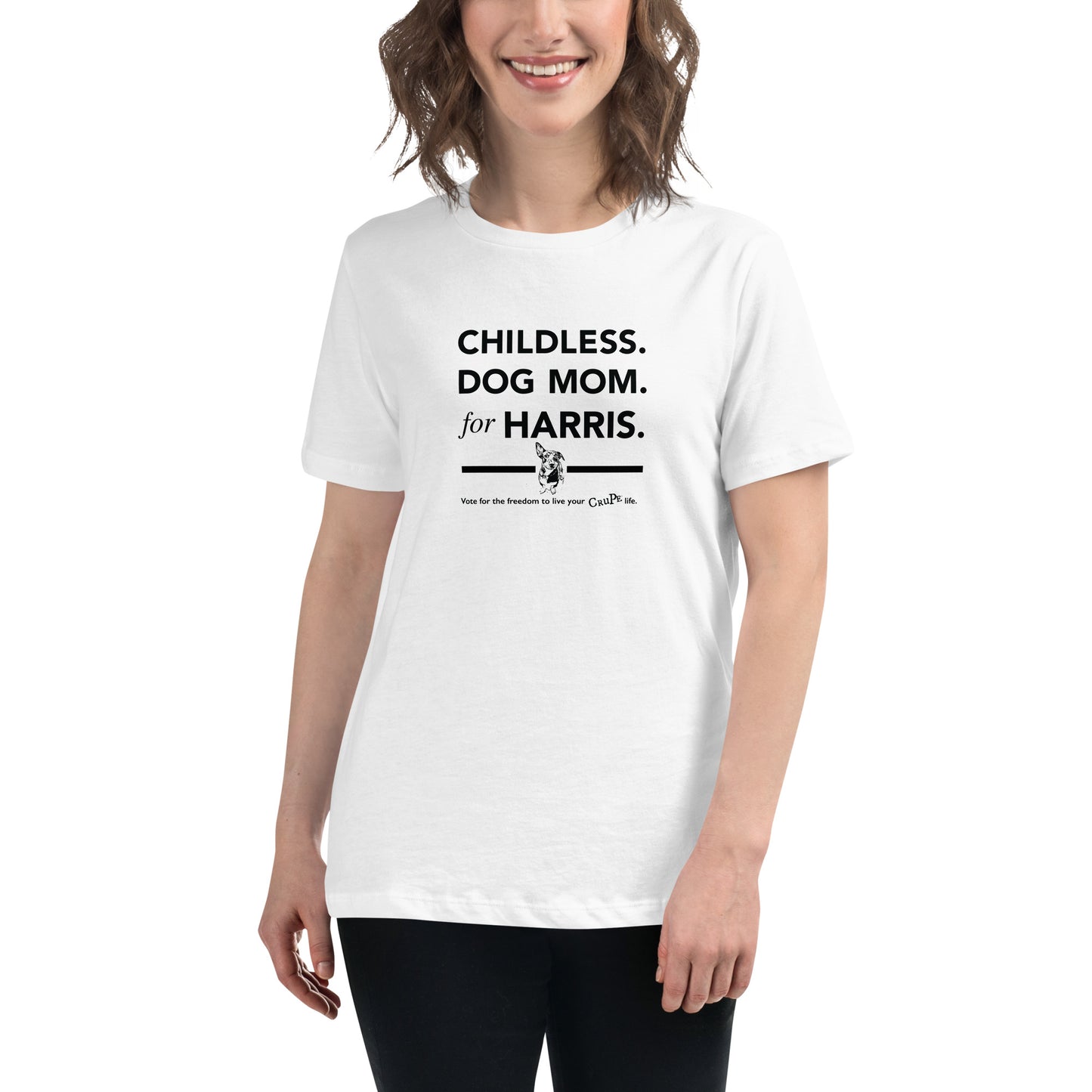 Childless Dog Mom For Harris T-Shirt